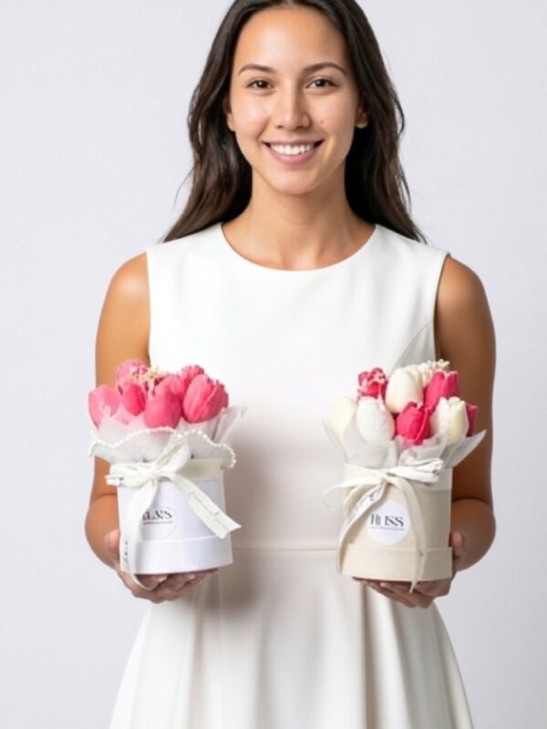 Bouquet Candle Aura Box
