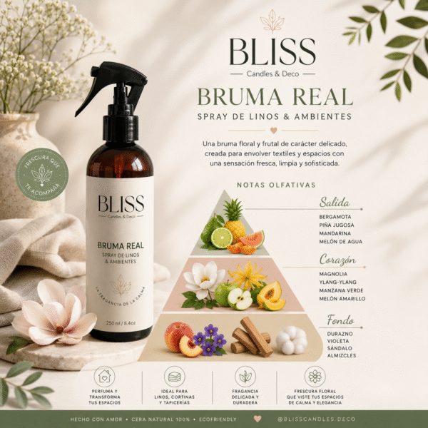 Spray de linos Bruma Real 120ml