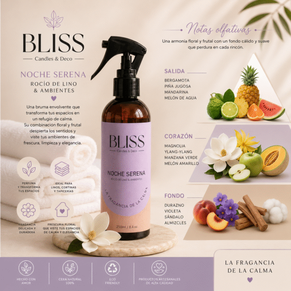 Spray de linos Noche Serena 250ml