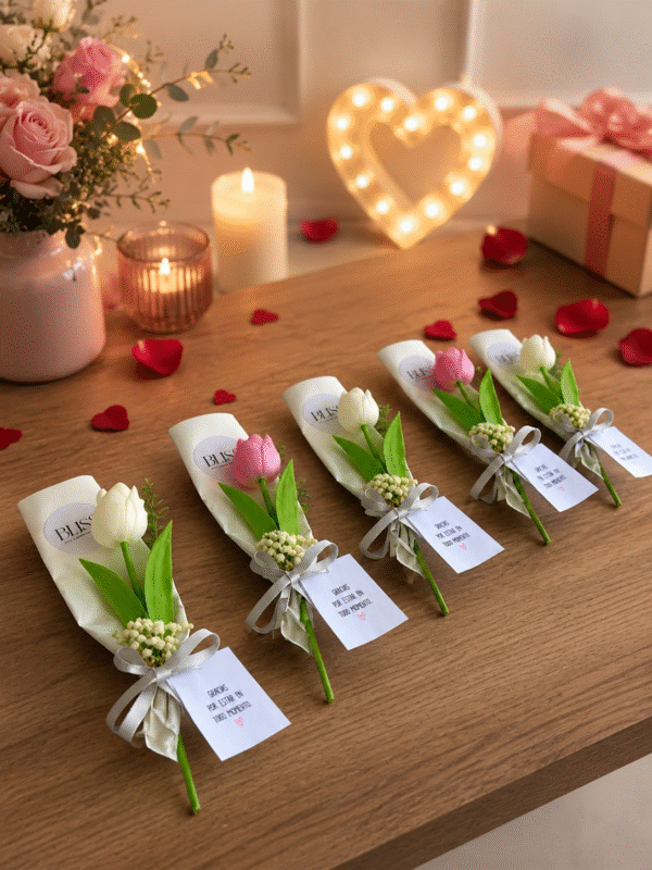 Bouquet de velas decorativas tulipan Elegance Tulipán Elegance
